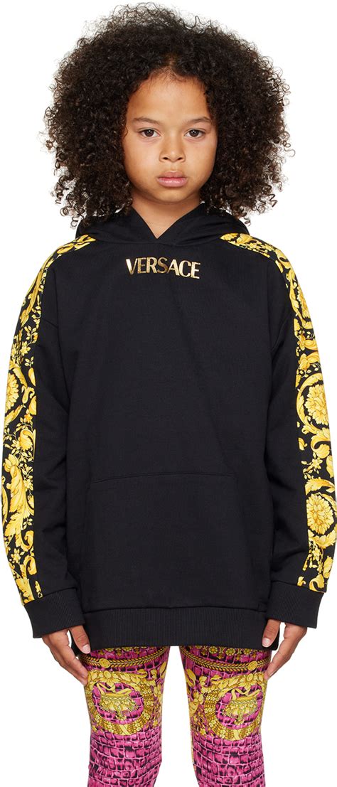 versace kids hoodie|versace barocco hoodie.